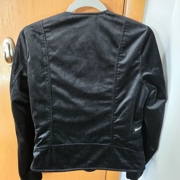 Black Faux Leather Jacket - Picture 6 of 6